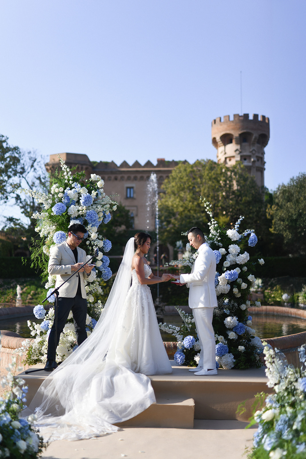 Jaclyn and Bryan at Castell de Sant Marçal