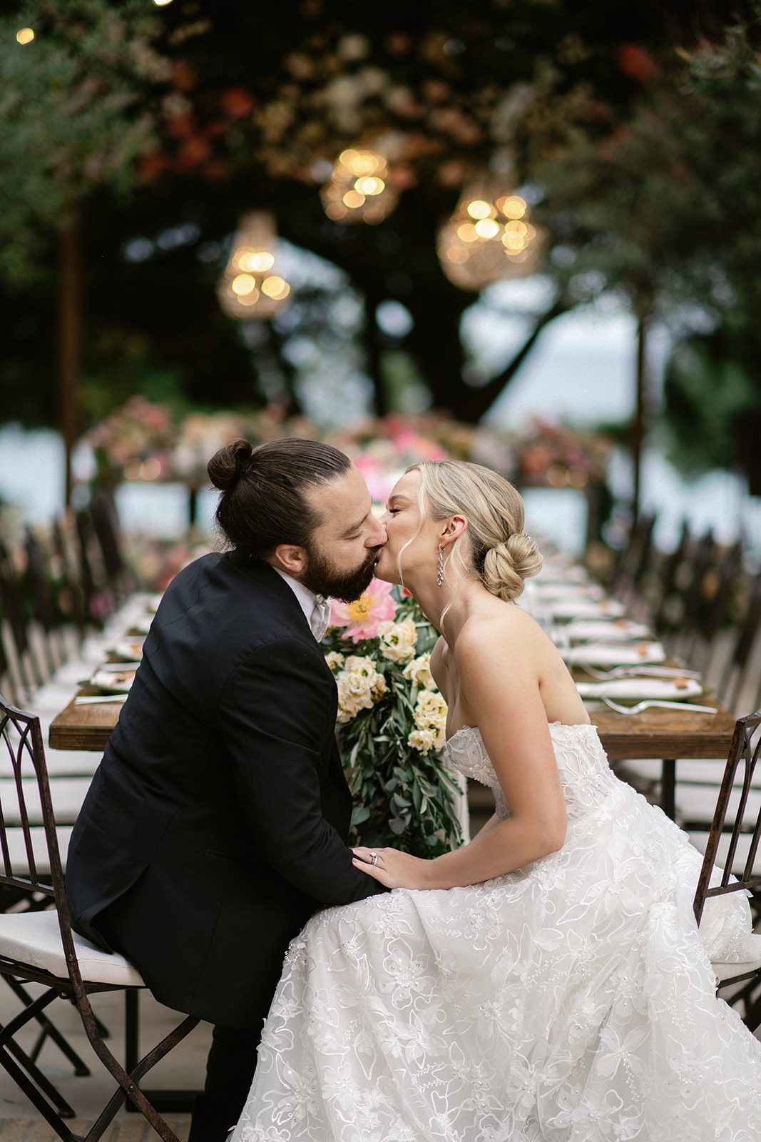 Editorial wedding photography at Xalet del Nin