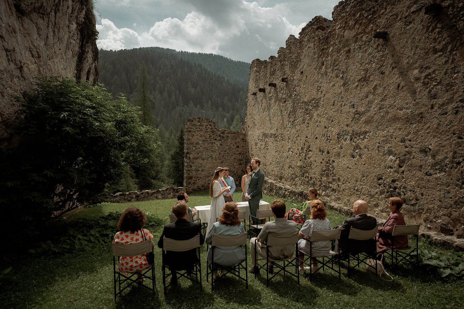 Sposarsi nelle Dolomiti – cerimonia legale celebrata nello storico Castello di Andraz