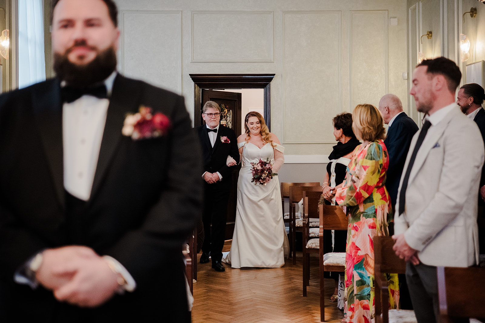 The ceremony — candid moment