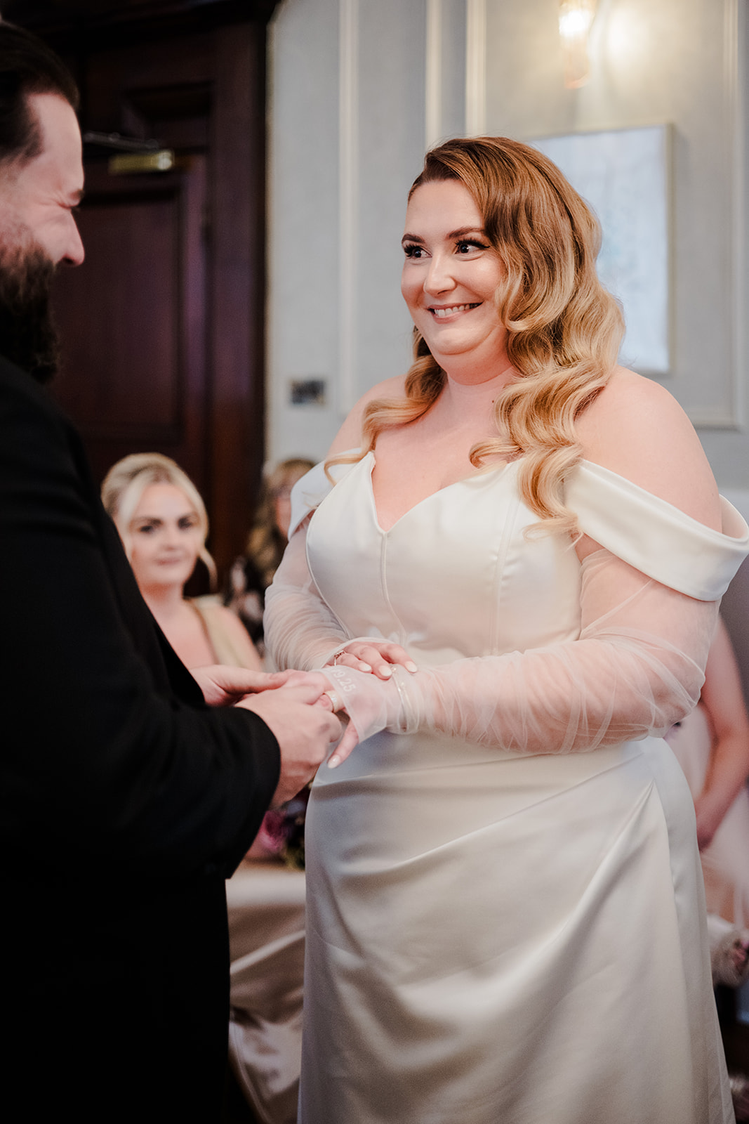 Portrait moment — Jon and Meg after the ceremony