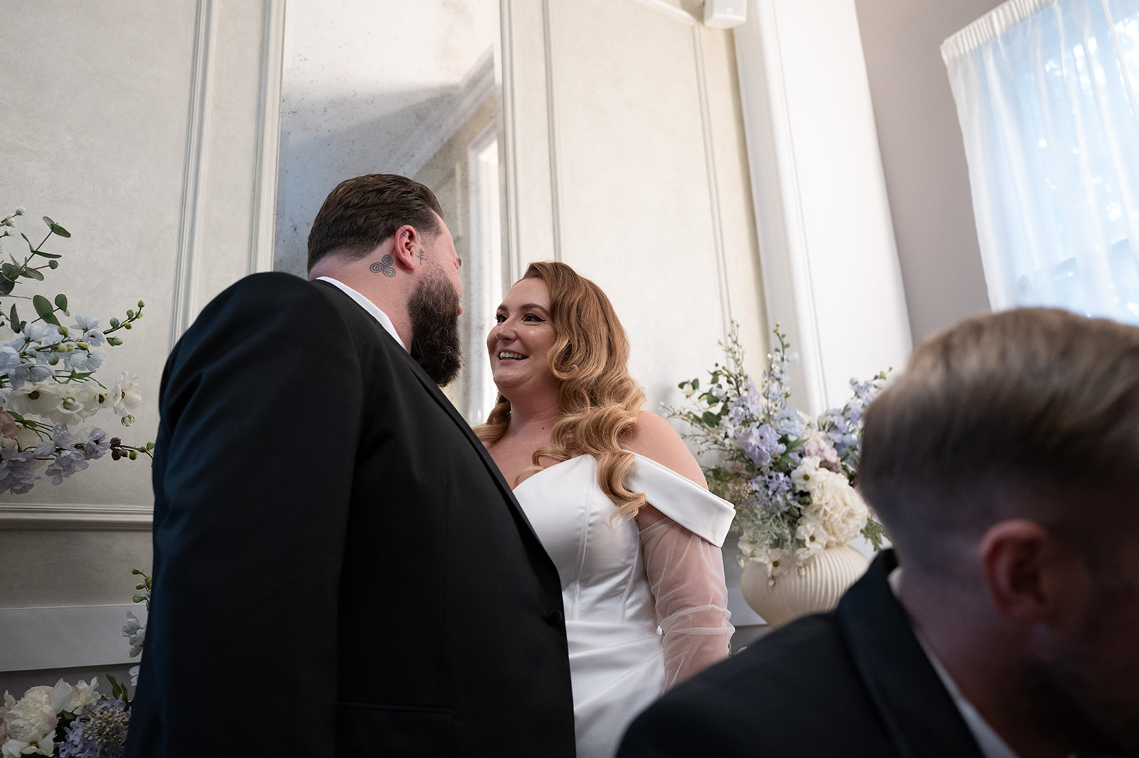 Jon and Meg — end of the ceremony