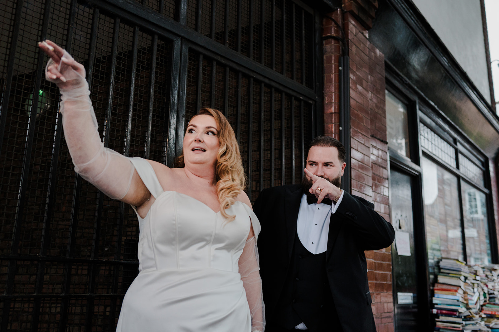 Jon and Meg — couple portrait on their wedding day