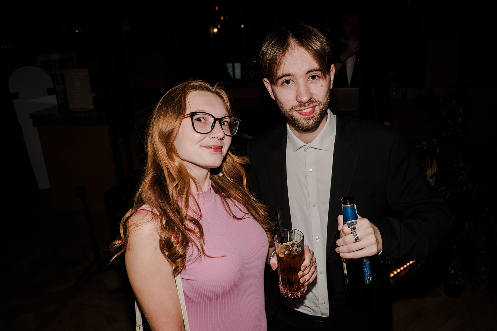 Guests enjoying the reception