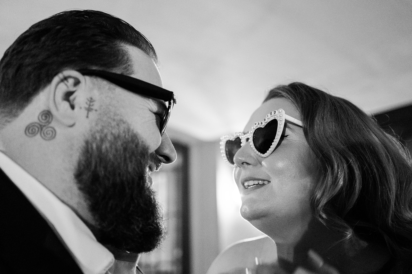 Couple walking together