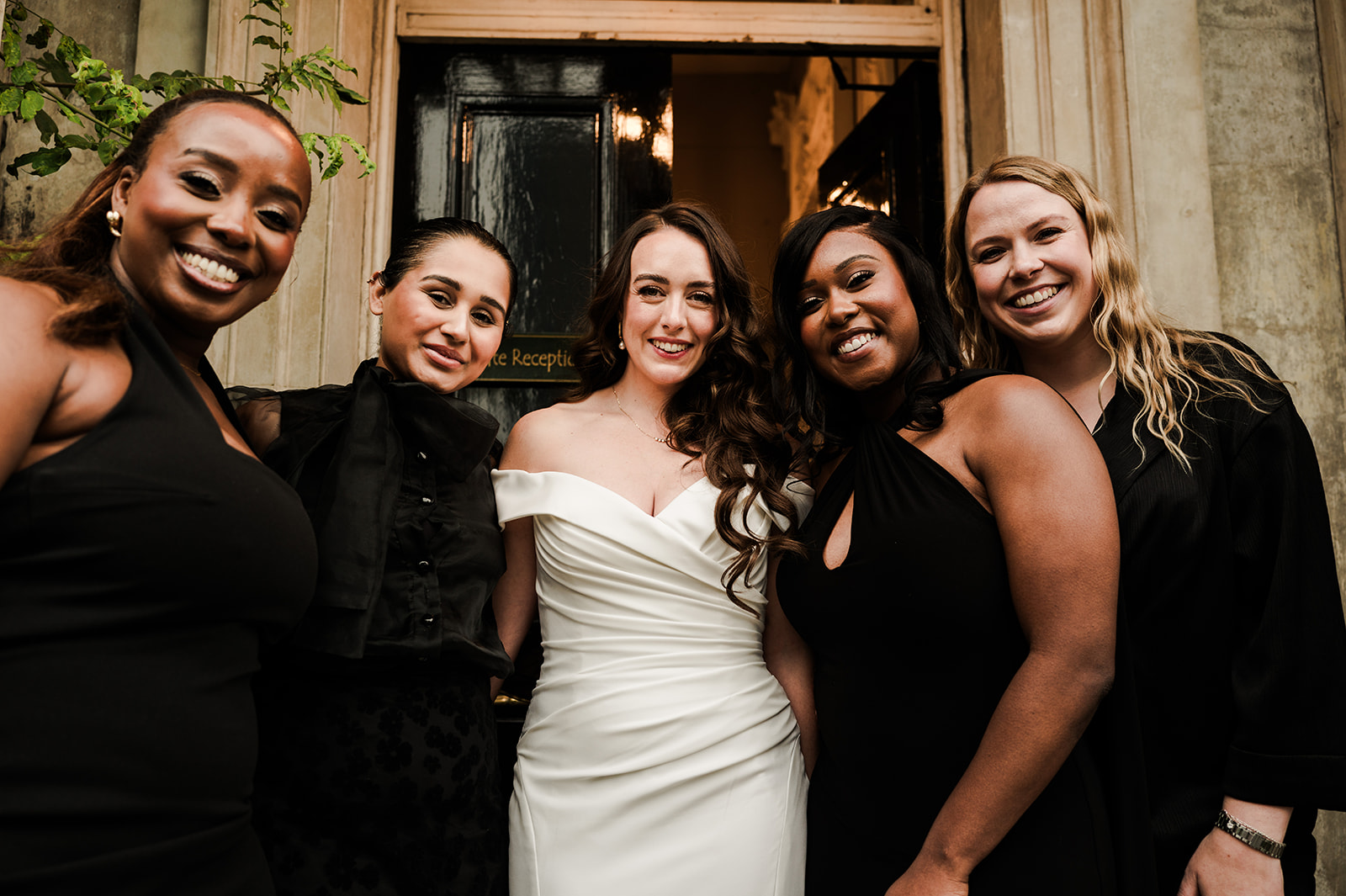 Guests enjoying the cocktail hour at Brunswick House