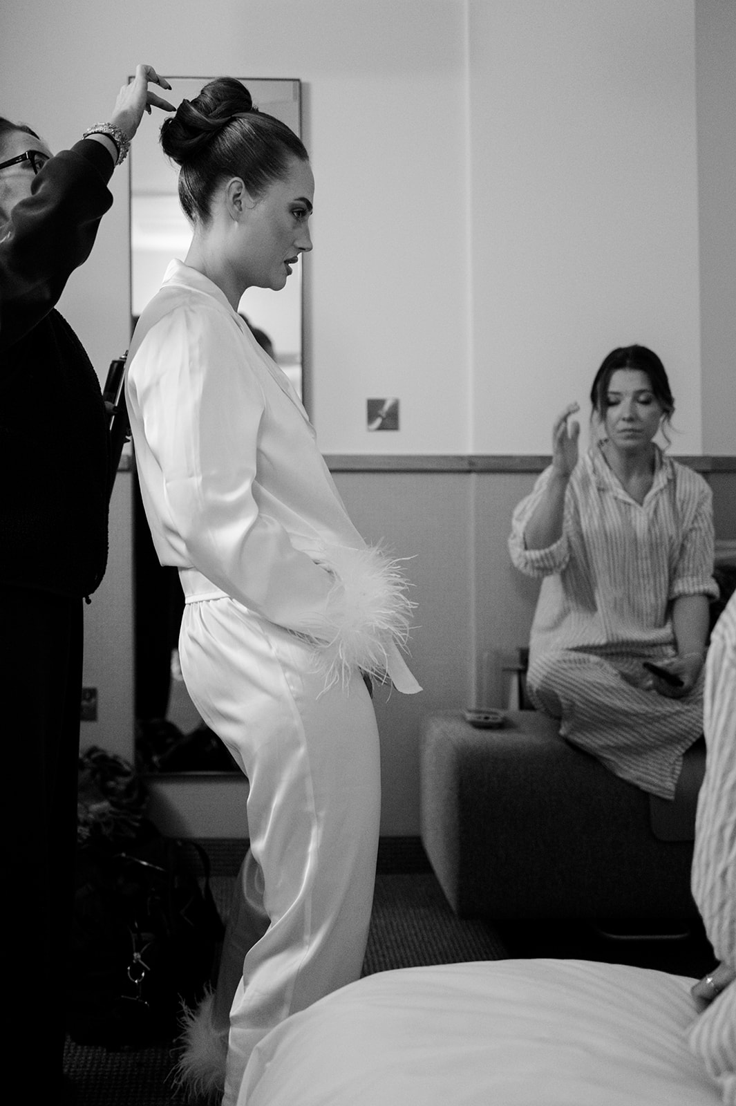 Wedding morning detail