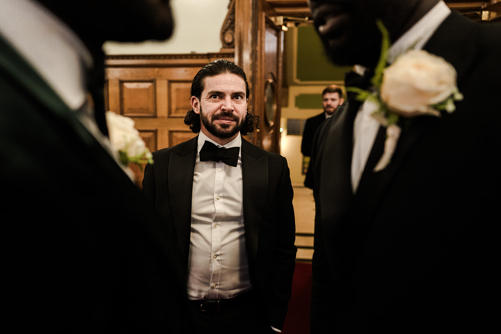 Ceremony moment at Islington Town Hall