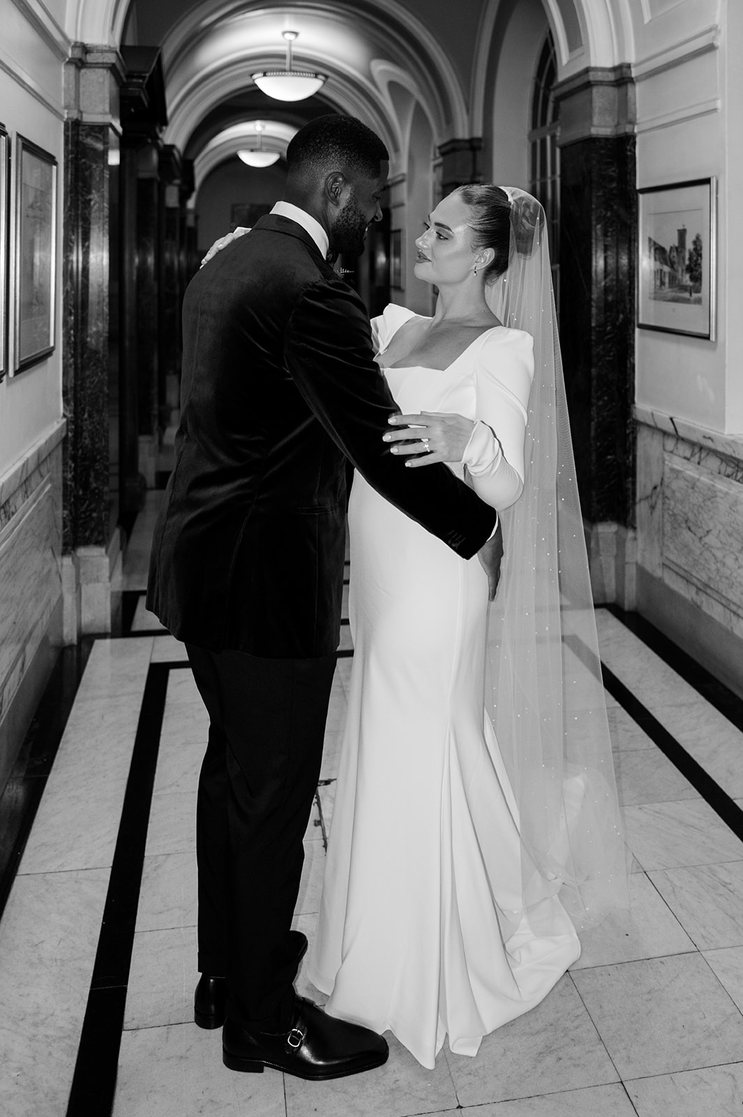 Sophie and Dan — laughing together