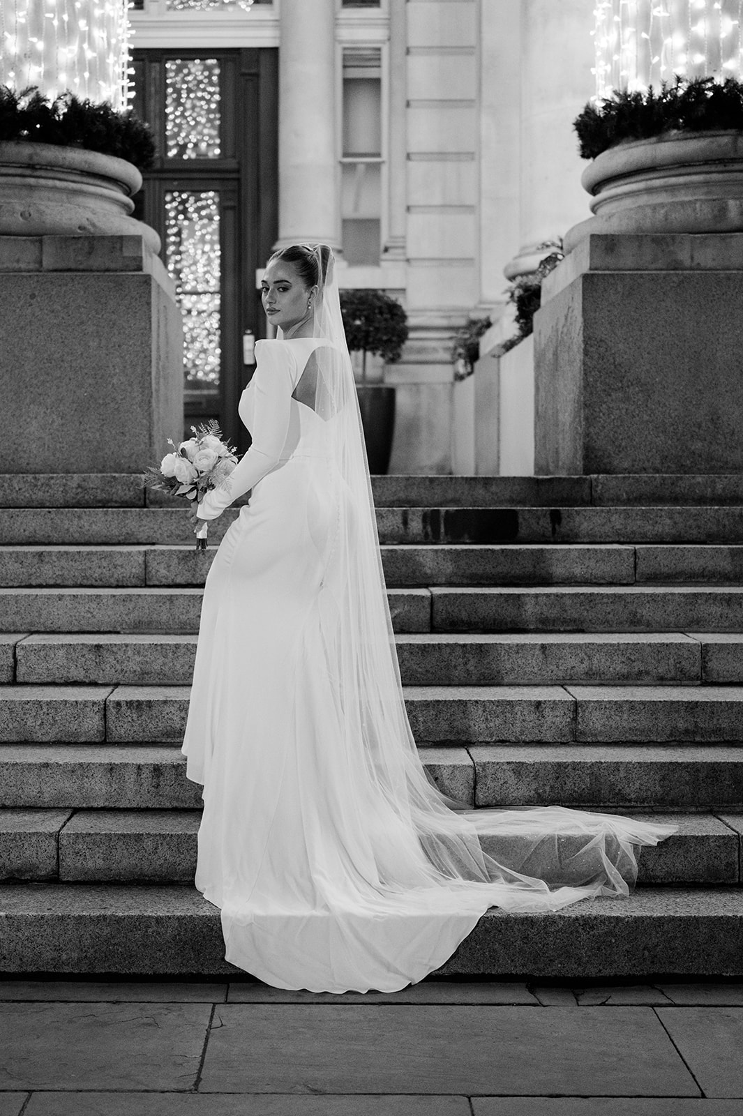 Candid moment during the reception