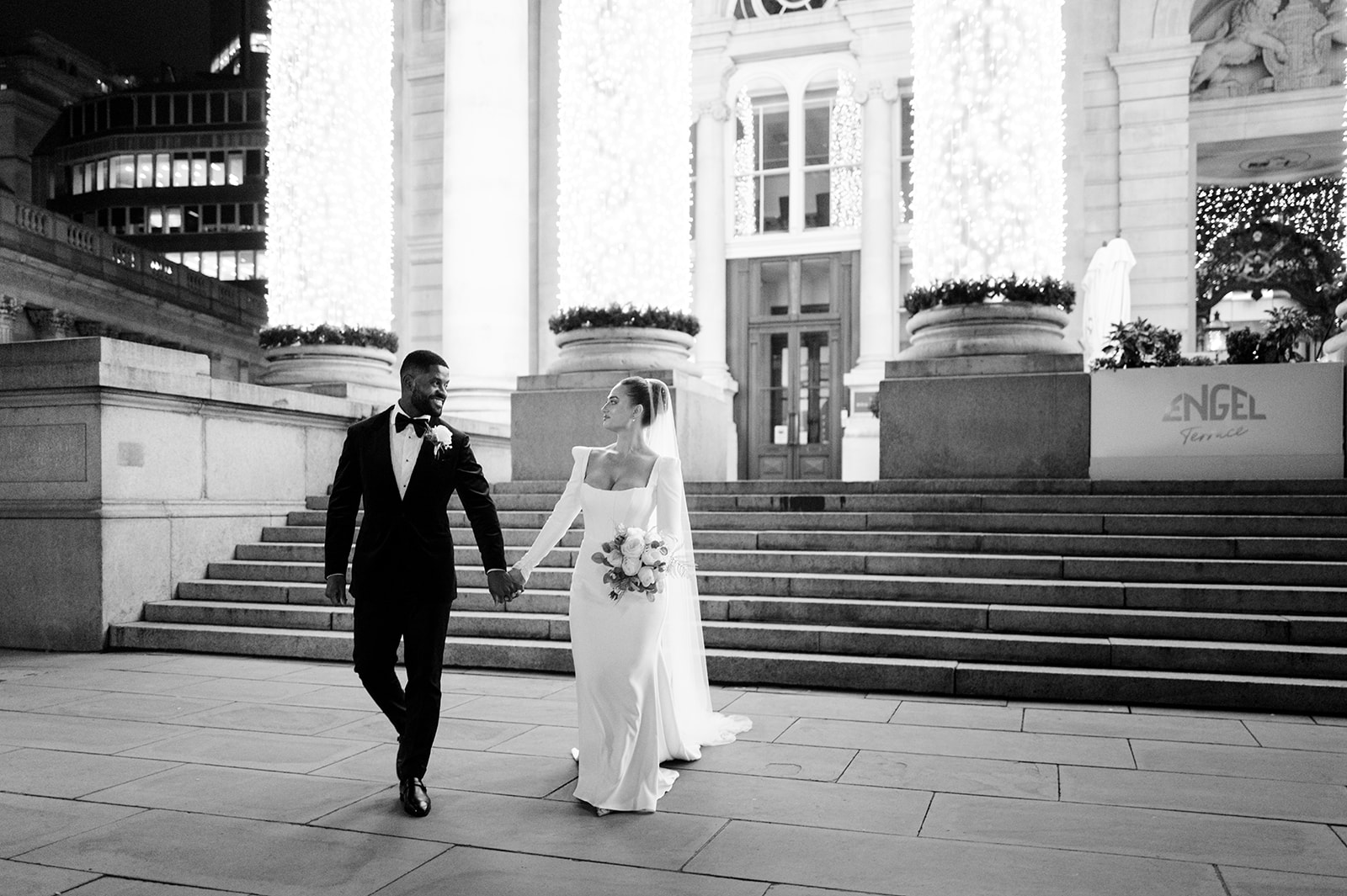 Sophie and Dan — their wedding day in London