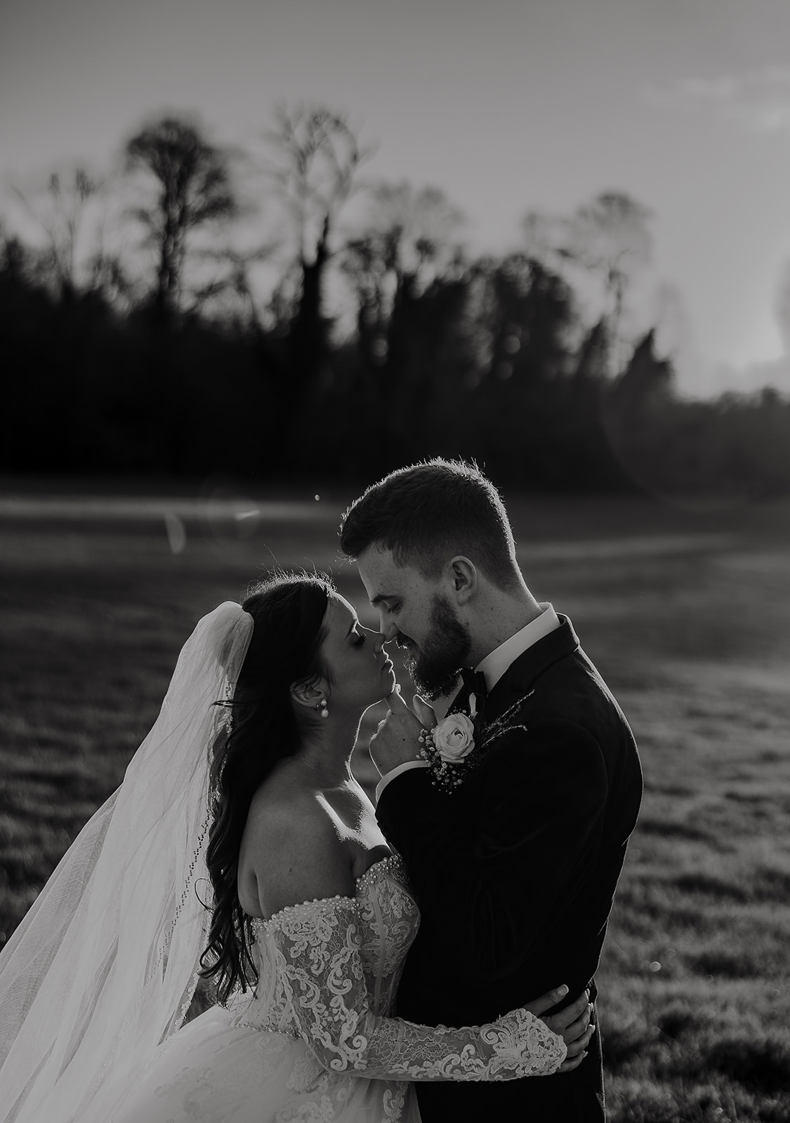 Jolene and Sean together in the field